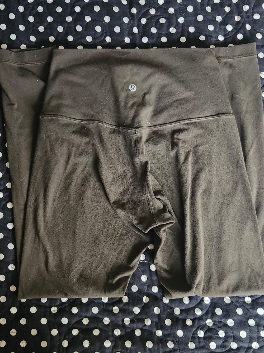 lululemon athletica Olive Green High-Rise Leggings